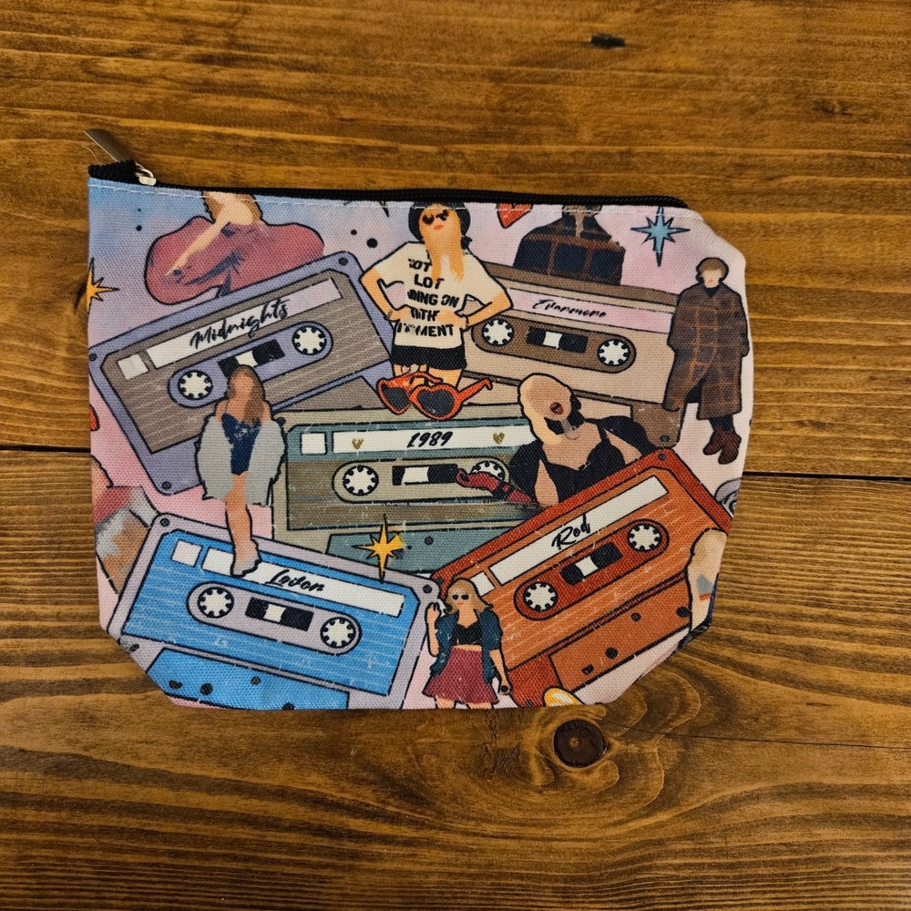 Taylor Swift Eras Zipper Pouch | Small Makeup Bag,‎ Coin Purse